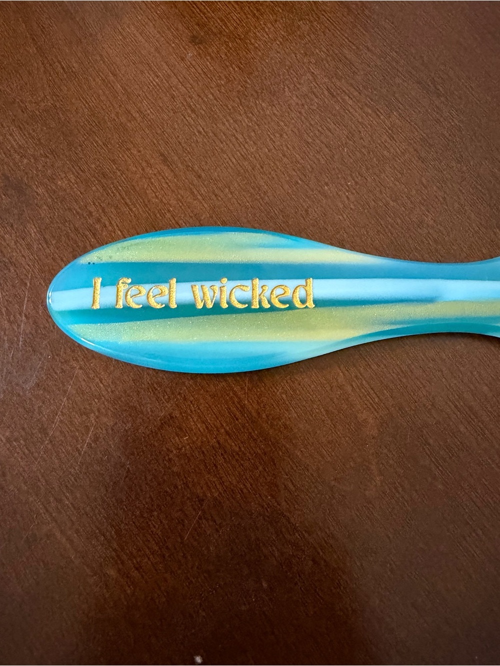 8 Other Reasons x Wicked I Feel Wicked Elphaba Hair Brush - Picture 4 of 14
